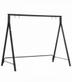 Outsunny Swing Stand, Meta Swing Frame, 240kg Weight Capacity, Black