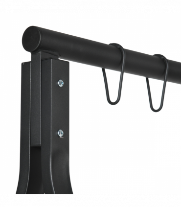 Outsunny Swing Stand, Meta Swing Frame, 240kg Weight Capacity, Black