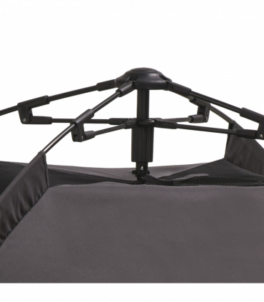 PawHut Foldable Dog Cat Tent with Waterproof Oxford Cloth, Carry Bag, Green