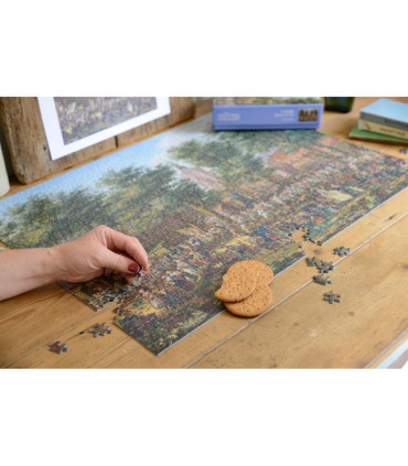 The Grote Markt at The Hague - National Gallery 1000 Piece Jigsaw Puzzle