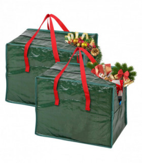 VINSANI XMAS BAUBLES & TINSEL STORAGE BAG 1010395