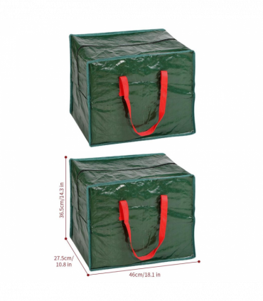 VINSANI XMAS BAUBLES & TINSEL STORAGE BAG 1010395