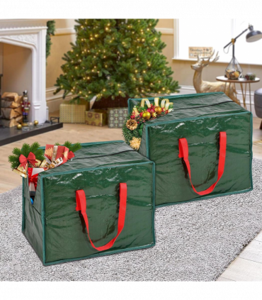 VINSANI XMAS BAUBLES & TINSEL STORAGE BAG 1010395