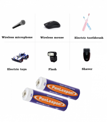 16 PCS AA Batteries 1.5V CarbonZinc AA Battery For Household Appliances Small Devices