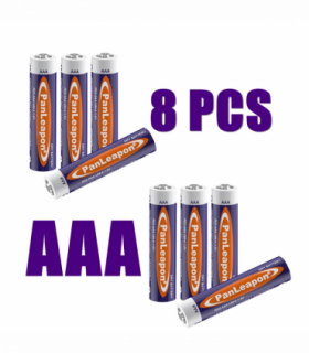 8 PCS AAA Batteries Power CarbonZinc AAA Battery 1.5v For Household Appliances small devices