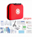 391pcs First Aid Kit Medical Emergency Travel Home Car Taxi Work 1ST Aid Bag