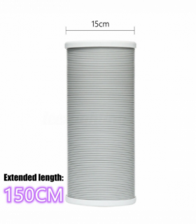 NEW 1.5MFlexible Air Conditioner Exhaust Pipe Vent Hose Duct Outlet UK