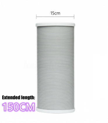 NEW 1.5MFlexible Air Conditioner Exhaust Pipe Vent Hose Duct Outlet UK