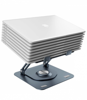 360Â° Metal Portable Laptop Tablet Stand Riser Bracket Adjustable Holder For Desk