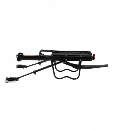 Aluminum Alloy Bicycle Rear Pannier Rack Mountain Bike Rear Carrier with Adjustable Fender