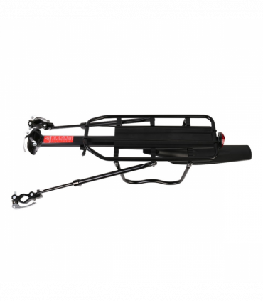 Aluminum Alloy Bicycle Rear Pannier Rack Mountain Bike Rear Carrier with Adjustable Fender