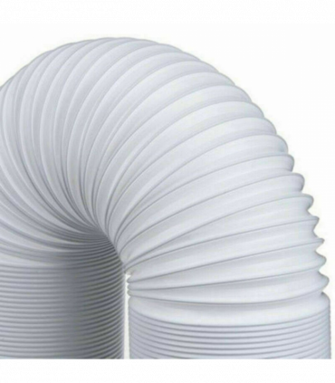 NEW 2M Flexible Air Conditioner Exhaust Pipe Vent Hose Duct Outlet UK