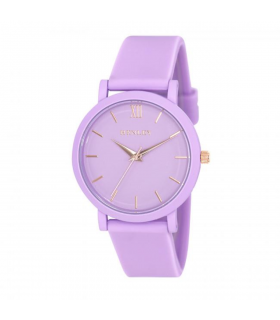Henley Ladies Coloured Case Silicone Sports Watch Lilac H06178.7