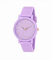 Henley Ladies Coloured Case Silicone Sports Watch Lilac H06178.7