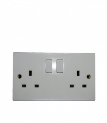 Daewoo Double Switched Socket pack of 10