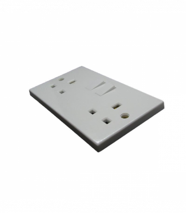 Daewoo Double Switched Socket pack of 10