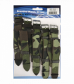 Leather Camo Green Military Watch Straps Pk5 22mm 1007GRN