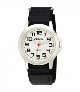 Ravel Men Sports Case Arabic Dial Velcro Strap Watch R1601.65.12