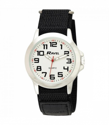Ravel Men Sports Case Arabic Dial Velcro Strap Watch R1601.65.12