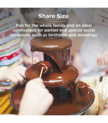 Tower Chocolate Fountain 90W Party fun Electic T19051RD