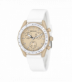 Henley Ladies Pastel Coloured Silicone Sports Watch White/Stone H06179.2