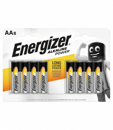 Energizer AAA Alkaline Batteries Multipack- 8 Batteries