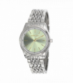 Henley Ladies Dress Bracelet Watch Silver/Green H07328.11