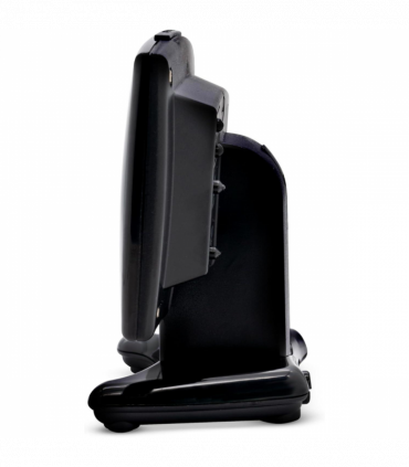 Acctim Jenson LED Digital in Black with USB-C Smart Connector Blue 0.9'' Display Alarm Clock