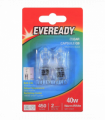 Eveready G4 20W 12V Halogen Capsule Light Bulbs, Dimmable Lamps, 240 Lumen, 2000 Hours Life, Clear Finish