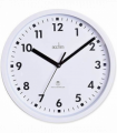 Acctim Nardo 20cm Radio Controlled White Wall Clock 74662