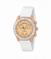 Henley Ladies Pastel Coloured Silicone Sports Watch White/Peach H06179.15