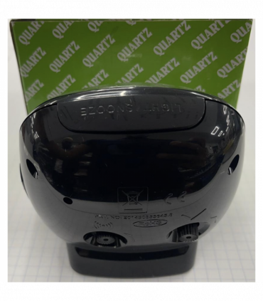 Wm Widdop Alarm Clock Dome Lens Sweep Snooze Light - Black