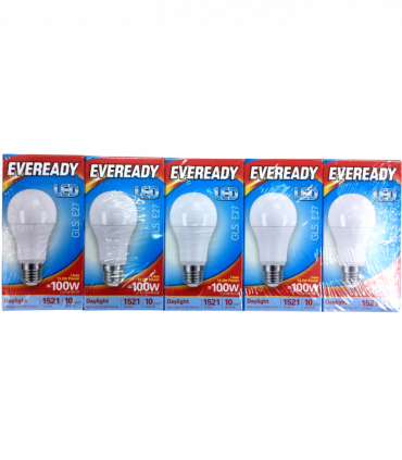 Eveready GLS LED E27 bulb DL 100W Pack of 5