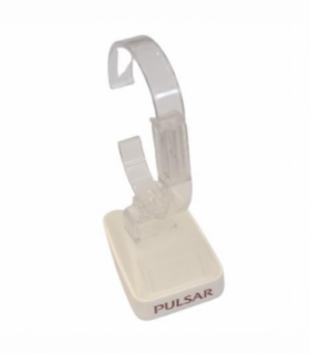 Pulsar White Single Watch C type Stand with Display (Watch Box)