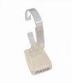 Pulsar White Single Watch C type Stand with Display (Watch Box)
