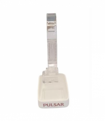Pulsar White Single Watch C type Stand with Display (Watch Box)