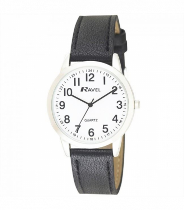Ravel Mens Classic Leather Strap Watch R0132.21.1
