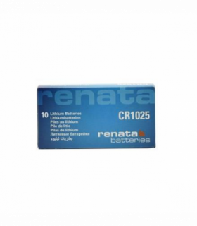 Renata CR1025 Lithium Watch Batteries (10 Pack)