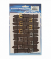 Brown Leather Watch Straps Pk10 size 12mm 1001BK