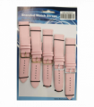 Leather Pink Watch Straps Pk5 size 24mm 1005.03