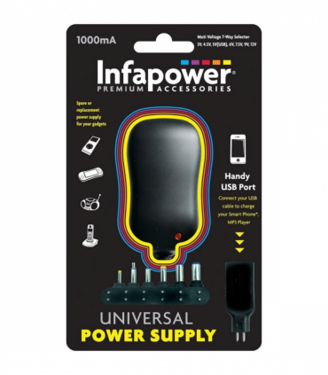 Infapower 1A Mains Adaptor