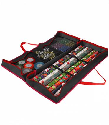 VINSANI CHRISTMAS GIFT WRAP BLACK STORAGE BAG 1010455