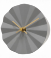 Acctim Layla Resin Table Clock in Grey 37097