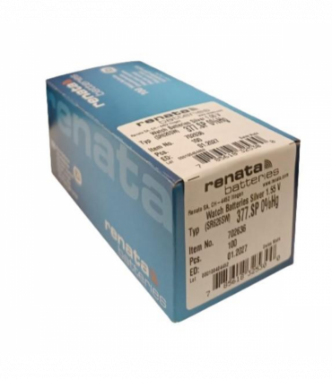 RENATA SP 377 Watch Batteries Pack of 100