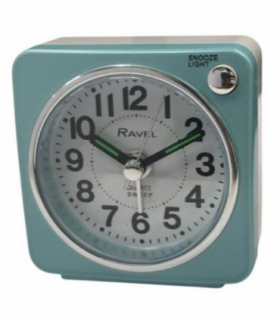 Ravel Mini Bedside Light Blue Alarm Clock RC018.7