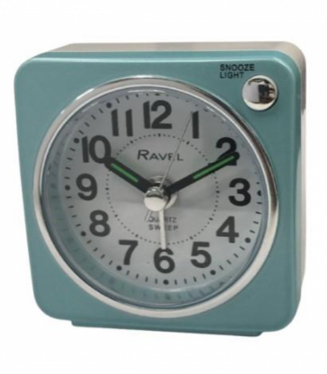 Ravel Mini Bedside Light Blue Alarm Clock RC018.7