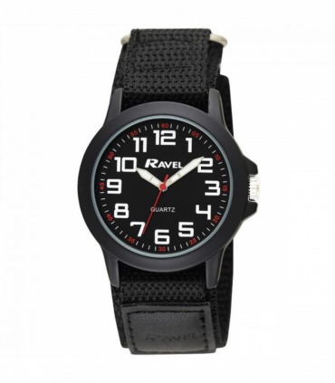 Ravel Mens Sports Case Arabic Dial Strap Watch R1601.65.33