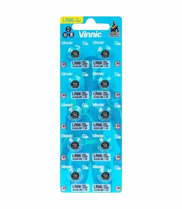 Vinnic L626 AG4 Watch Battery BOX OF 10 (100 Batteries)
