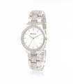 Henley Ladies Fashion Bling Silver Dial & Silver Bracelet Watch H07343