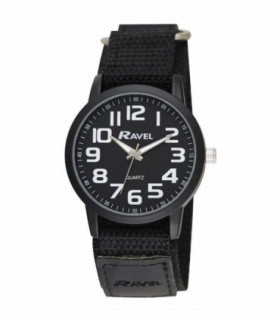 Ravel Mens Velcro Sports Bold Arabic Dial Watch R1601.64.33